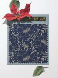 Petal flower style with blue,white colors - Image 6