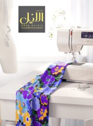 Bloom flower style with blue,yellow colors - Image 7