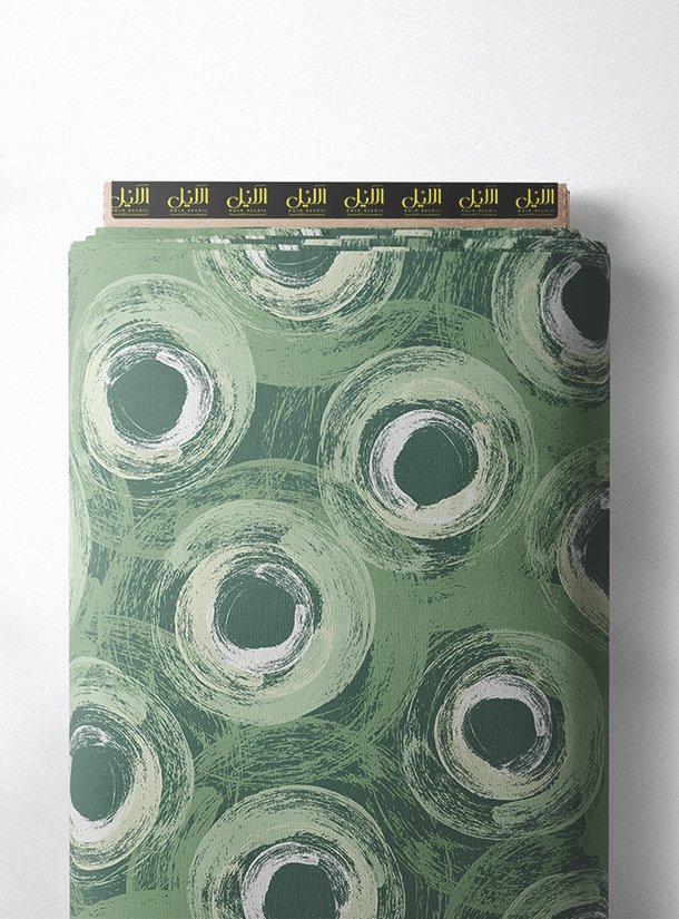 LAI02-0296_1-1.jpg Circle others style with green,white colors - Image 1