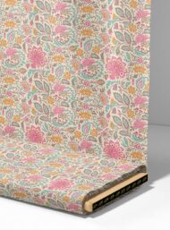 Bloom flower style with pink,green colors - Image 4