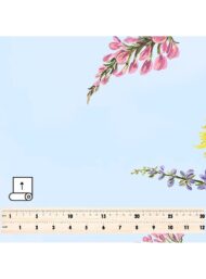 Bloom flower style with pink,yellow colors - Image 5