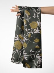 Rose flower style with green,yellow colors - Image 3