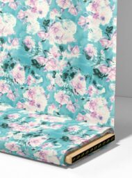 Bloom flower style with pink,green colors - Image 4