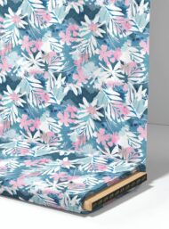 Leaf flower style with blue,pink colors - Image 4