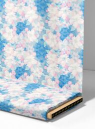 Bloom flower style with blue,white colors - Image 4