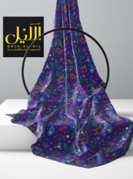 Leaf flower style with blue,green colors - Image 2