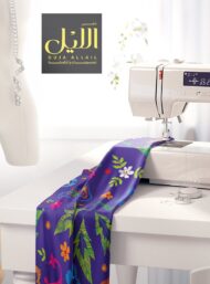 Leaf flower style with blue,green colors - Image 7