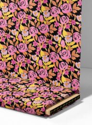 Rose flower style with pink,yellow colors - Image 4