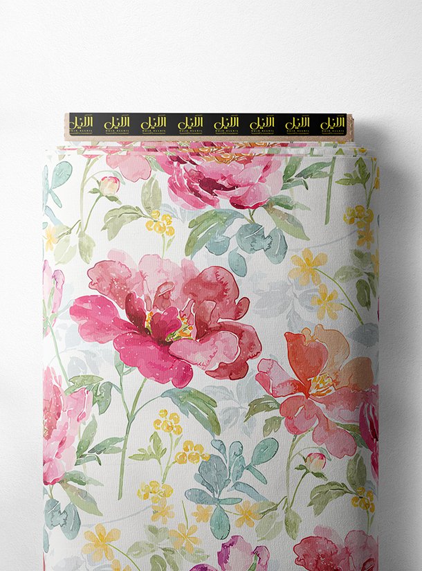 LAI02-0316_1-1.jpg Bloom flower style with pink,green colors - Image 1