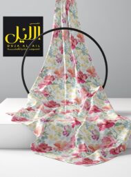 Bloom flower style with pink,green colors - Image 2