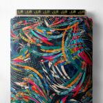 Splash mixed style with red,blue colors