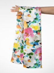 Bloom flower style with pink,yellow colors - Image 3