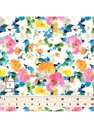 Bloom flower style with pink,yellow colors - Image 5