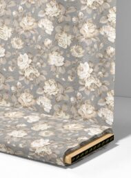 Rose flower style with grey,white colors - Image 4