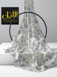 Leaf flower style with grey,white colors - Image 2