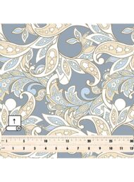 Leaf flower style with grey,white colors - Image 5