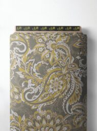 Petal flower style with grey,yellow colors