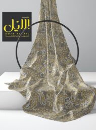 Petal flower style with grey,yellow colors - Image 2