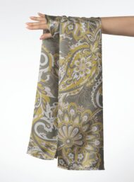 Petal flower style with grey,yellow colors - Image 3