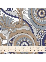 Circle mixed style with blue,white colors - Image 5