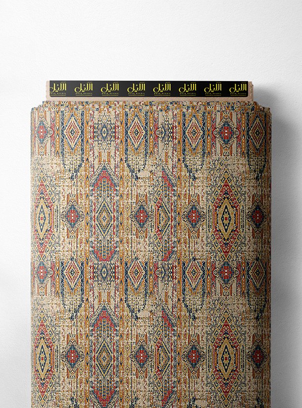 LAI02-0333_1-1.jpg Pattern others style with brown, red colors - Image 1