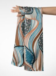 Wave others style with blue,brown colors - Image 3