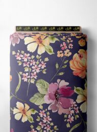 Petal flower style with purple,pink colors