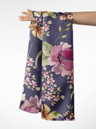 Petal flower style with purple,pink colors - Image 3