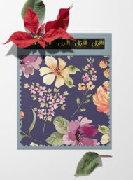 Petal flower style with purple,pink colors - Image 6