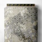 Geometric style with grey,white colors