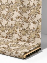 Leaf flower style with brown,white colors - Image 4