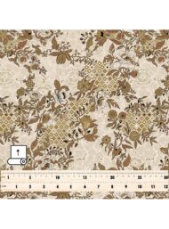 Leaf flower style with brown,white colors - Image 5