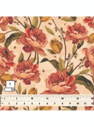 Bloom flower style with red,green colors - Image 5