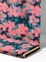 Bloom flower style with pink,green colors - Image 4