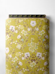 Bloom flower style with yellow,white colors