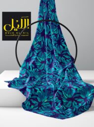 Petal flower style with blue,green colors - Image 2