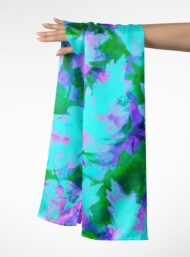 Leaf nature style with green,blue colors - Image 3