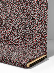 Leopard animal style with black,red colors - Image 4