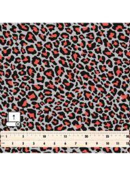 Leopard animal style with black,red colors - Image 5
