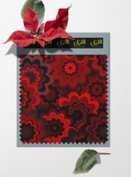 Bloom flower style with red, black colors - Image 6