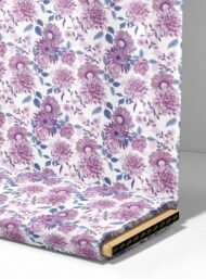 Bloom flower style with purple,pink colors - Image 4