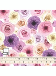 Rose flower style with pink,white colors - Image 5