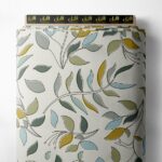 Leaf nature style with green,blue colors