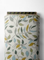 Leaf nature style with green,blue colors