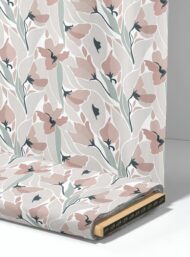 Petal flower style with pink,green colors - Image 4