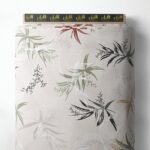 Leaf flower style with green,yellow colors