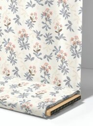 Leaf flower style with pink,grey colors - Image 4