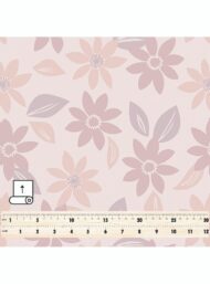 Bloom flower style with pink,white colors - Image 5