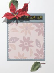 Bloom flower style with pink,white colors - Image 6