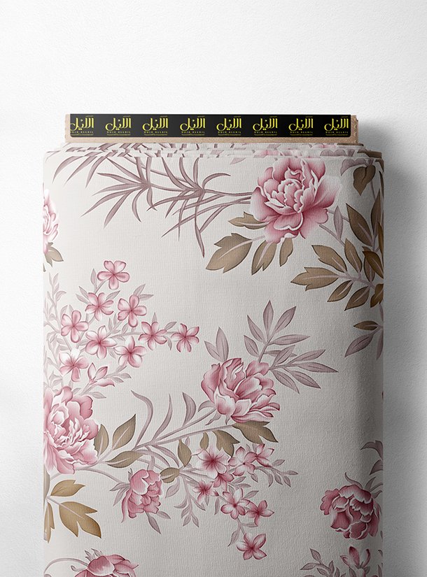 LAI02-0377_1-1.jpg Petal flower style with pink,brown colors - Image 1